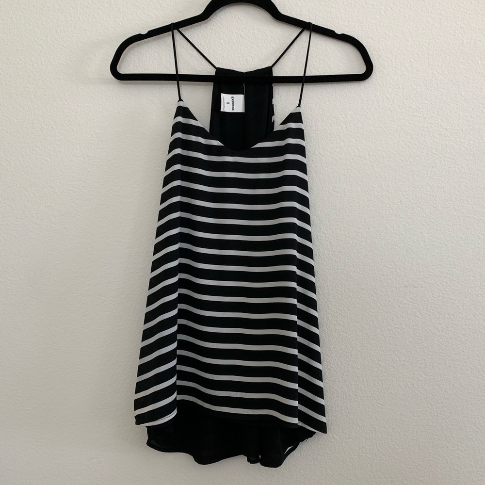 Express Stripe Top NWOT